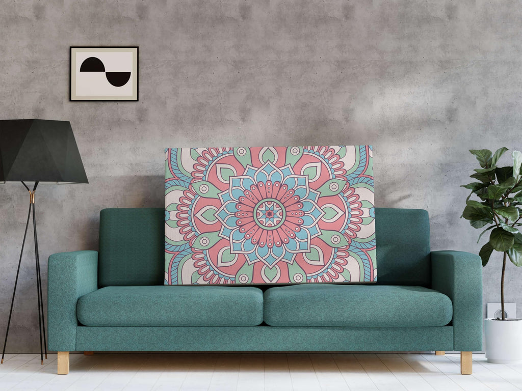 BLACKLUXE LIFESTYLE LTD Mandala Art Painting For Wall Decoration With Frame Canvas Painting For Living Room Bedroom Home Office & Hotels - BLACKLUXECRAFTS