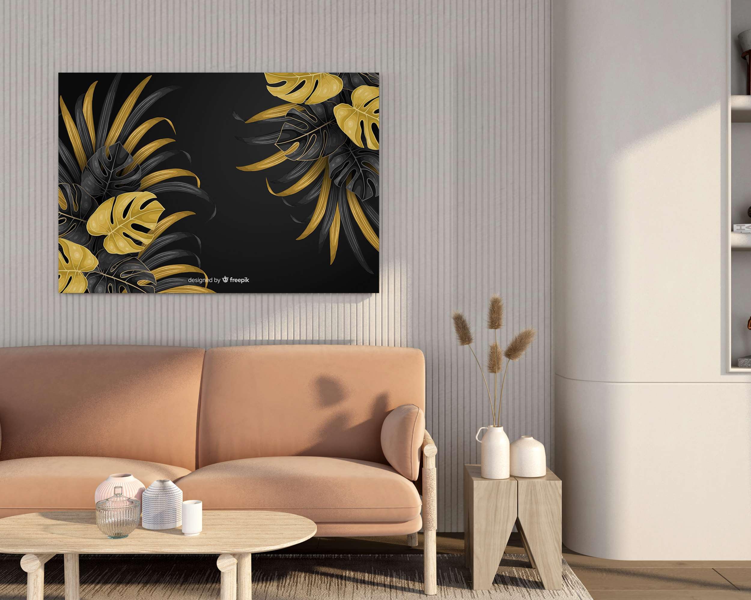 BLACKLUXE LIFESTYLE LTD Flower Paintings For Wall Decoration With Frame Canvas Painting For Living Room Bedroom Home Office & Hotels - BLACKLUXECRAFTS