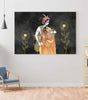 BLACKLUXE LIFESTYLE LTD Radha Krishna Paintings For Wall Decoration With Frame Canvas Painting For Living Room Bedroom Home Office & Hotels - BLACKLUXECRAFTS