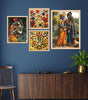 Radha Krishna Wall Art Set – Traditional Indian Spiritual Canvas Paintings | Hindu God Home Decor for Living Room, Bedroom & Office – Handmade in India
( 36X24 Inches ) (BLACKLUXE CRAFTS) - BLACKLUXECRAFTS