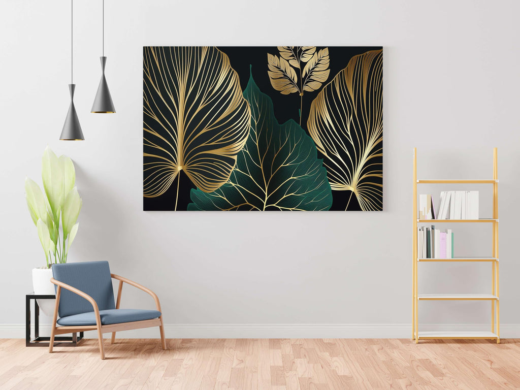 BLACKLUXE LIFESTYLE LTD Flower Paintings For Wall Decoration With Frame Canvas Painting For Living Room Bedroom Home Office & Hotels - BLACKLUXECRAFTS