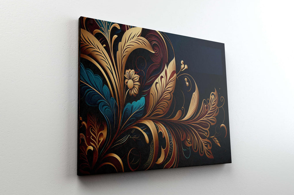 BLACKLUXE LIFESTYLE LTD Flower Paintings For Wall Decoration With Frame Canvas Painting For Living Room Bedroom Home Office & Hotels - BLACKLUXECRAFTS