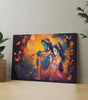 BLACKLUXE LIFESTYLE LTD Radha Krishna Paintings For Wall Decoration With Frame Canvas Painting For Living Room Bedroom Home Office & Hotels - BLACKLUXECRAFTS
