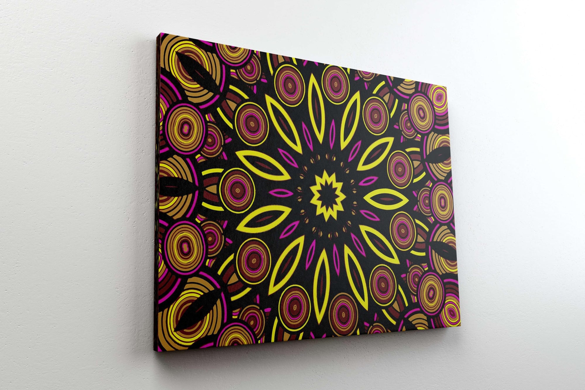 BLACKLUXE LIFESTYLE LTD Mandala Art Painting For Wall Decoration With Frame Canvas Painting For Living Room Bedroom Home Office & Hotels - BLACKLUXECRAFTS