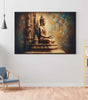 BLACKLUXE LIFESTYLE LTD Buddha Paintings For Wall Decoration With Frame Canvas Painting For Living Room Bedroom Home Office & Hotels - BLACKLUXECRAFTS