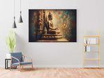 BLACKLUXE LIFESTYLE LTD Buddha Paintings For Wall Decoration With Frame Canvas Painting For Living Room Bedroom Home Office & Hotels - BLACKLUXECRAFTS