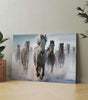BLACKLUXE LIFESTYLE LTD Seven Horse Painting For Wall Decoration With Frame Canvas Painting For Living Room Bedroom Home Office & Hotels - BLACKLUXECRAFTS