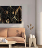 BLACKLUXE LIFESTYLE LTD Flower Paintings For Wall Decoration With Frame Canvas Painting For Living Room Bedroom Home Office & Hotels - BLACKLUXECRAFTS
