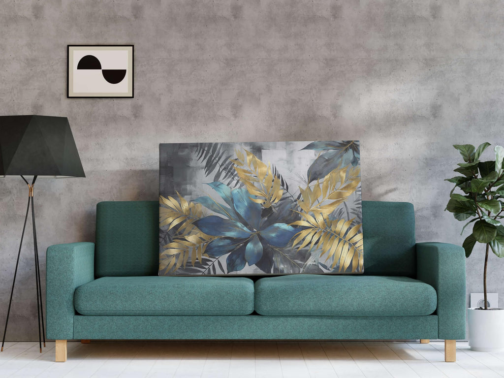 BLACKLUXE LIFESTYLE LTD Flower Paintings For Wall Decoration With Frame Canvas Painting For Living Room Bedroom Home Office & Hotels - BLACKLUXECRAFTS