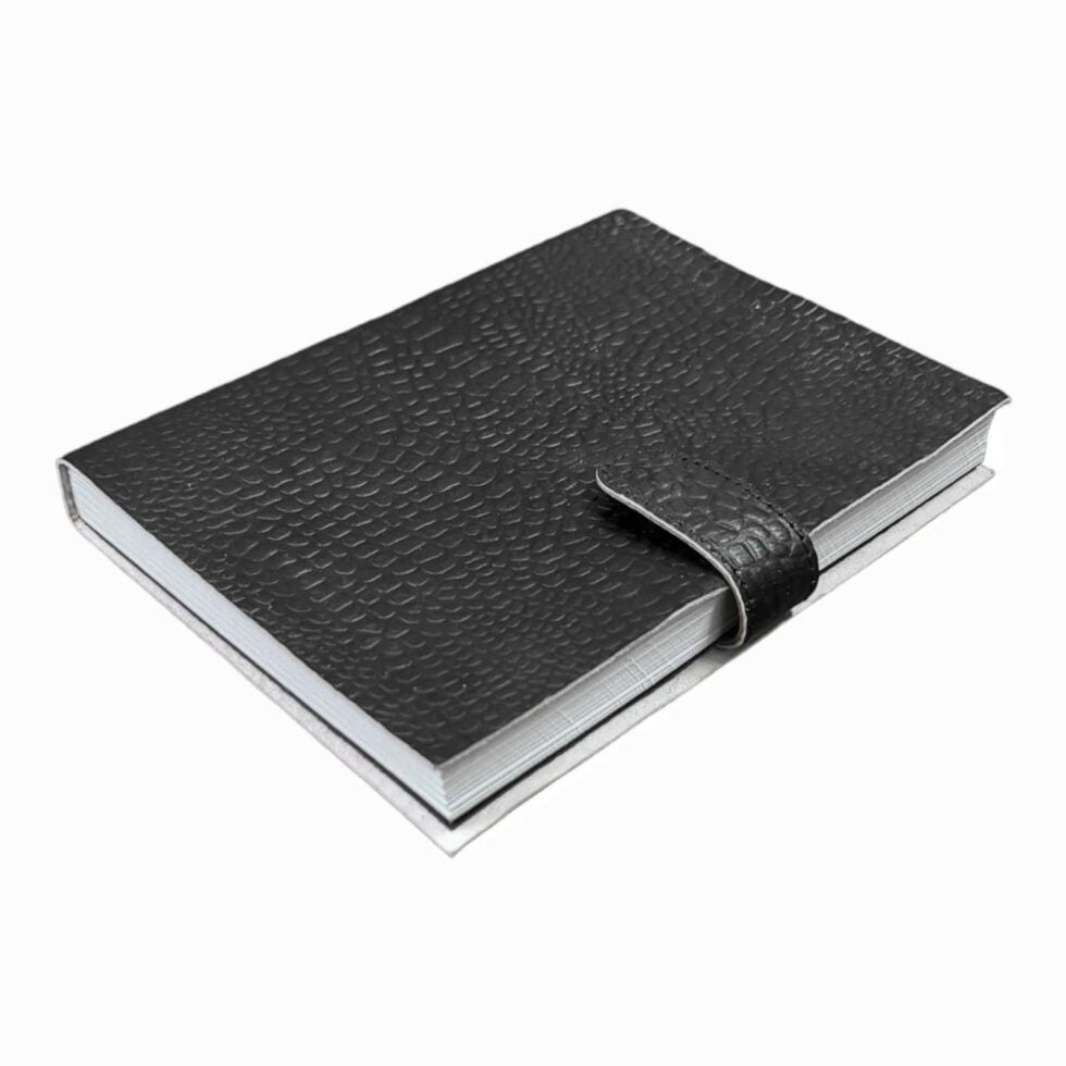 Luxury Black Leather Journal Notebook with Strap Closure – Premium Writing Diary for Men & Women (BLACKLUXE CRAFTS) - BLACKLUXECRAFTS