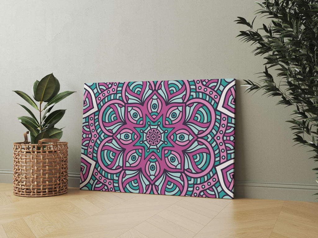 BLACKLUXE LIFESTYLE LTD Mandala Art Painting For Wall Decoration With Frame Canvas Painting For Living Room Bedroom Home Office & Hotels - BLACKLUXECRAFTS