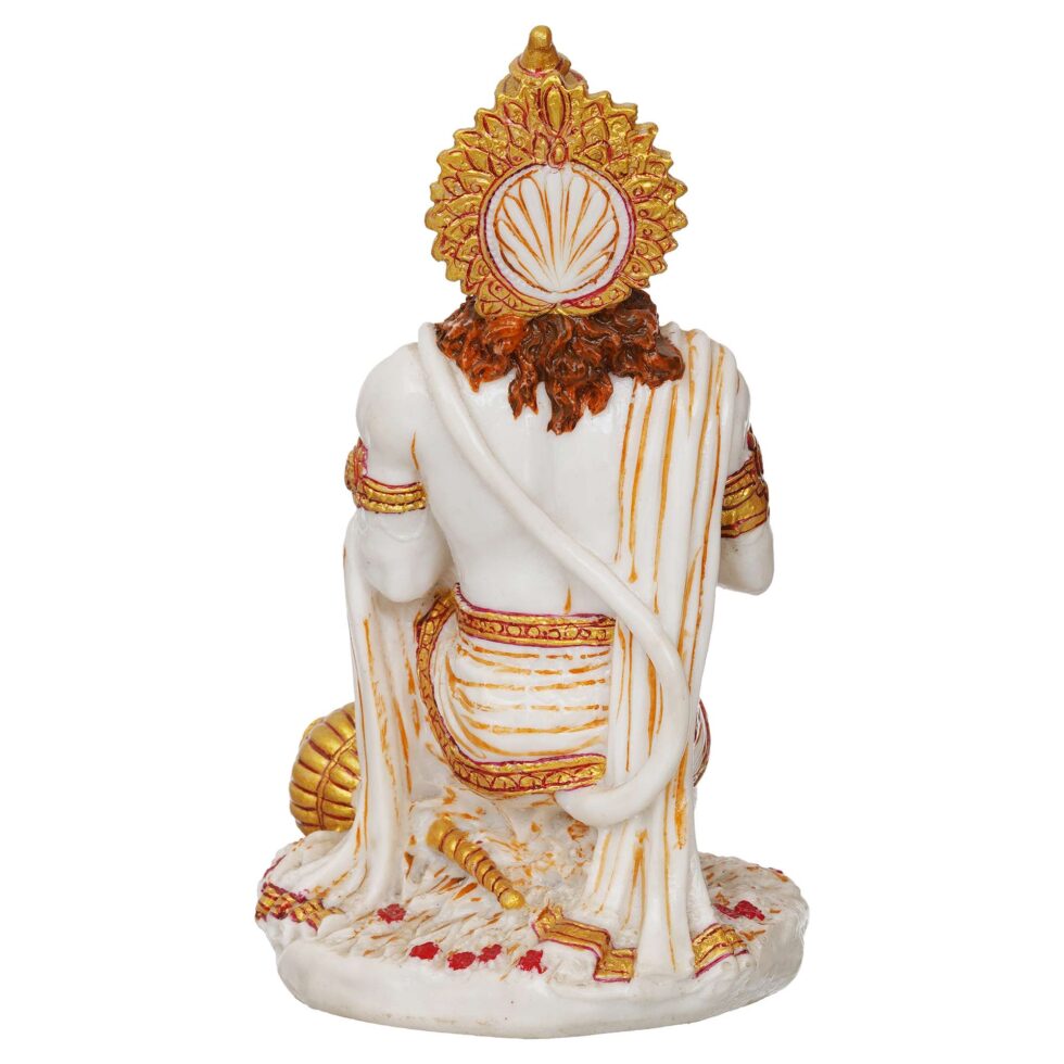 Lord Hanuman Idol | Bajrangbali Statue for Home Décor & Puja | Hindu God Figurine (BLACKLUXE CRAFTS) - BLACKLUXECRAFTS