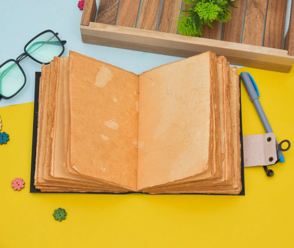 Blue Leather Journal with Feather & Birds – Inspirational Quote Notebook with Lock | Handmade Diary for Writing, Travel, Gifts & Students (BLACKLUXE CRAFTS) - BLACKLUXECRAFTS