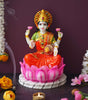 Goddess Lakshmi Idol on Lotus | Hindu Goddess of Wealth Statue | Spiritual Home Décor Gift (BLACKLUXE CRAFTS) - BLACKLUXECRAFTS