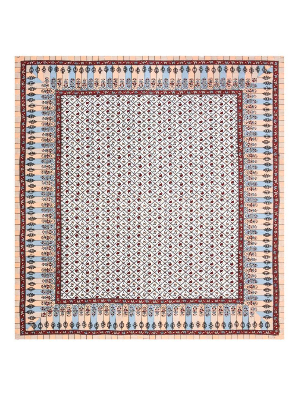 Handmade Cotton Patchwork Bed Sheet with 2 Pillow Covers – King Size Quilted Indian Bedding Set | Ethnic Multicolor Home Décor from India (BLACKLUXE CRAFTS) - BLACKLUXECRAFTS