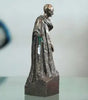 Handmade Mahatma Gandhi Statue | Indian Brass Finish Figurine | Freedom Leader Idol for Home Office Decor & Inspirational Gift (BLACKLUXE CRAFTS) - BLACKLUXECRAFTS