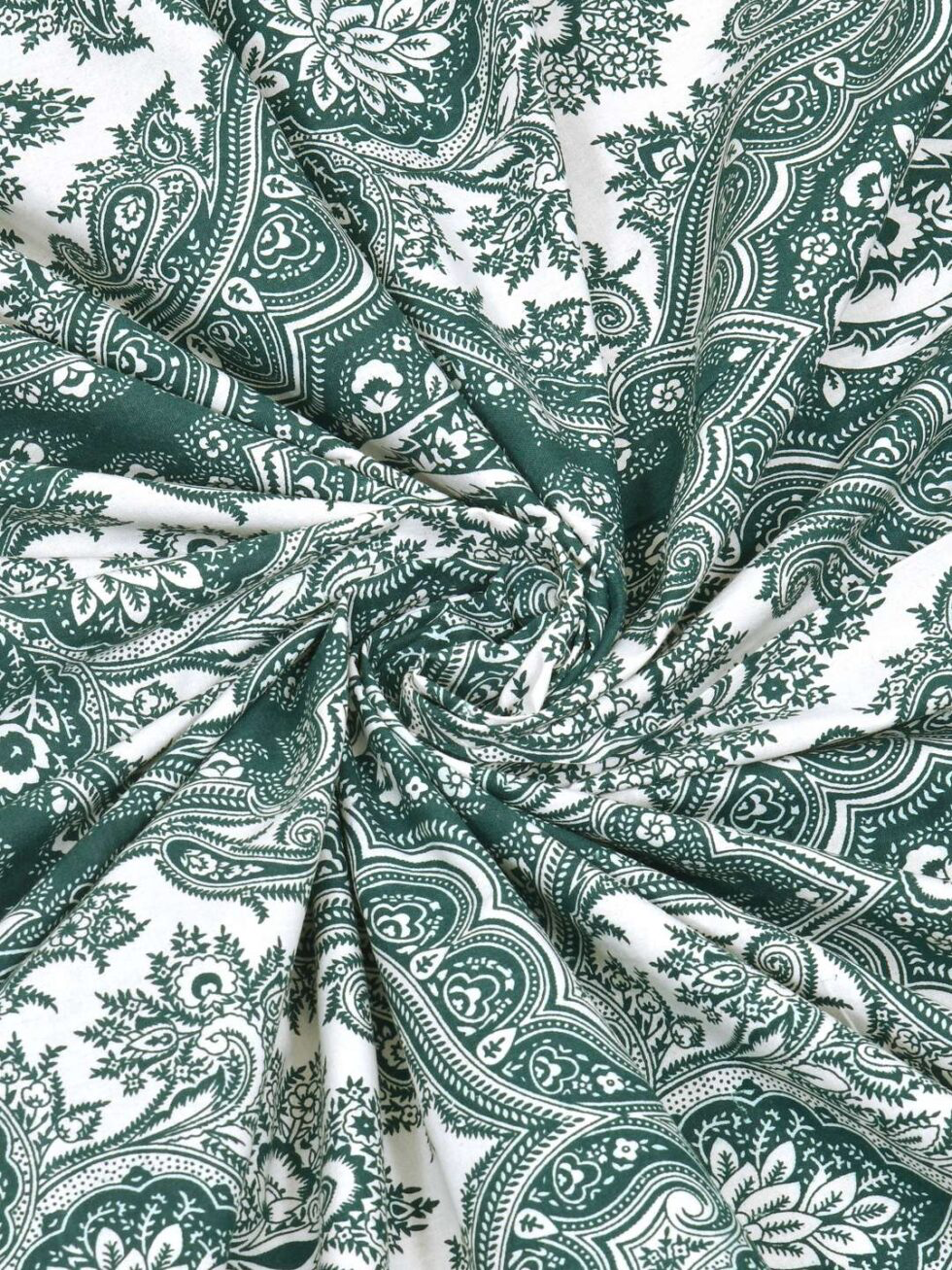 Handmade Cotton Bedsheet with Pillow Covers – Traditional Indian Block Print Bedspread, King Size Home Decor (BLACKLUXE CRAFTS) - BLACKLUXECRAFTS