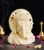 Marble Ganesh ji Statue Idol Murti for Home Decor (BLACK LUXE CRAFTS) - BLACKLUXECRAFTS