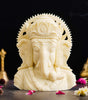 Handcrafted Lord Ganesha Idol for Home Décor, Puja & Gifting – Eco-Friendly Marble Statue” (BLACKLUXE CRAFTS) - BLACKLUXECRAFTS