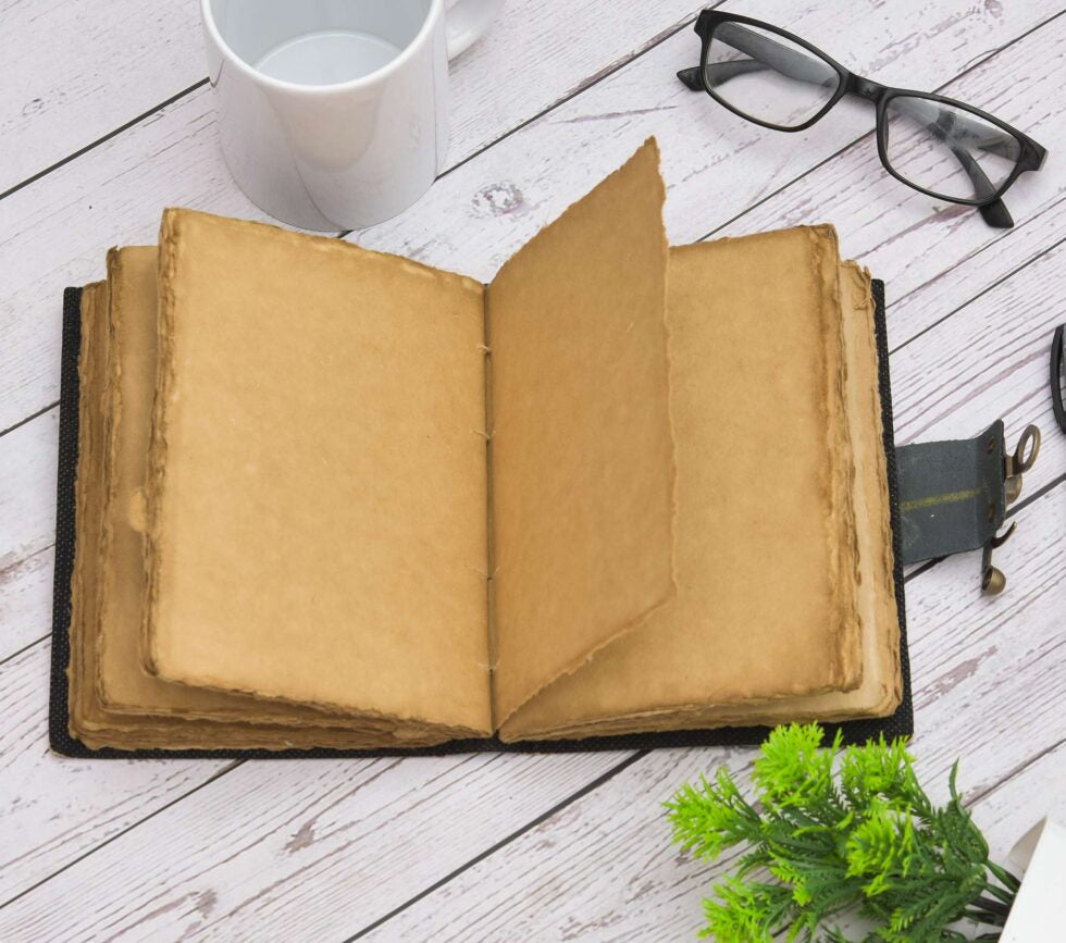 Vintage Spider Web Leather Notebook with Lock | Retro Spiderman Journal Diary for Writing, Sketching & Gifting ( BLACKLUXE CRAFTS) - BLACKLUXECRAFTS