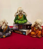 Three Wise Buddha Monk Figurines – See No Evil, Hear No Evil, Speak No Evil Statues for Home, Office & Spiritual Decor (BLACKLUXE CRAFTS) - BLACKLUXECRAFTS