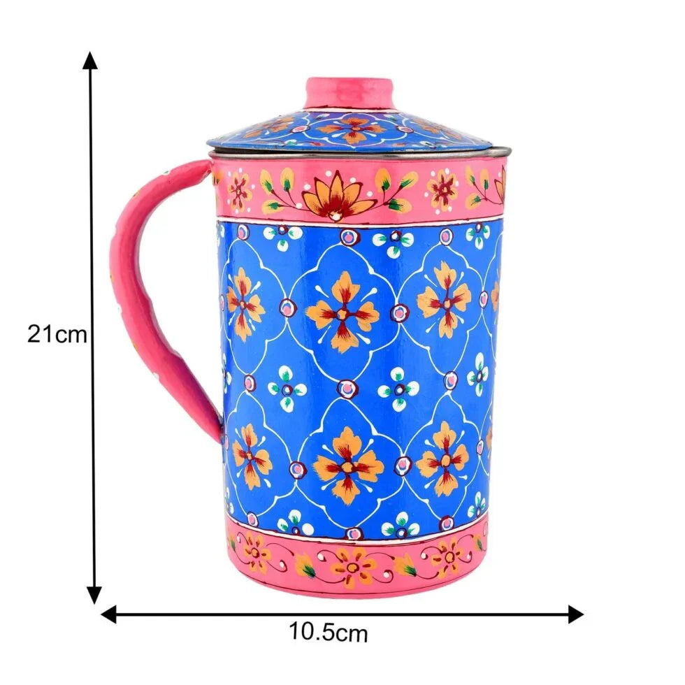 Aluminium Jug – 21 cm for kitchen décor ,Table Top , And Home Decoration (BLACK LUXE CRAFTS) - BLACKLUXECRAFTS