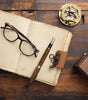 Handmade Vintage Leather Journal with Lock | Rustic Writing Notebook, Travel Diary & Gift (BLACKLUXE CRAFTS) - BLACKLUXECRAFTS