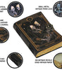 The Lovers Tarot Leather Journal – Gothic Handmade Notebook with Lock | Vintage Grimoire, Wiccan Book of Shadows, Occult Writing Diary (BLACKLUXE CRAFTS) - BLACKLUXECRAFTS