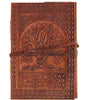 Handmade Leather Journal with Tree of Life – Vintage Embossed Writing Notebook, Travel Diary & Sketchbook (BLACKLUXE CRAFTS) - BLACKLUXECRAFTS