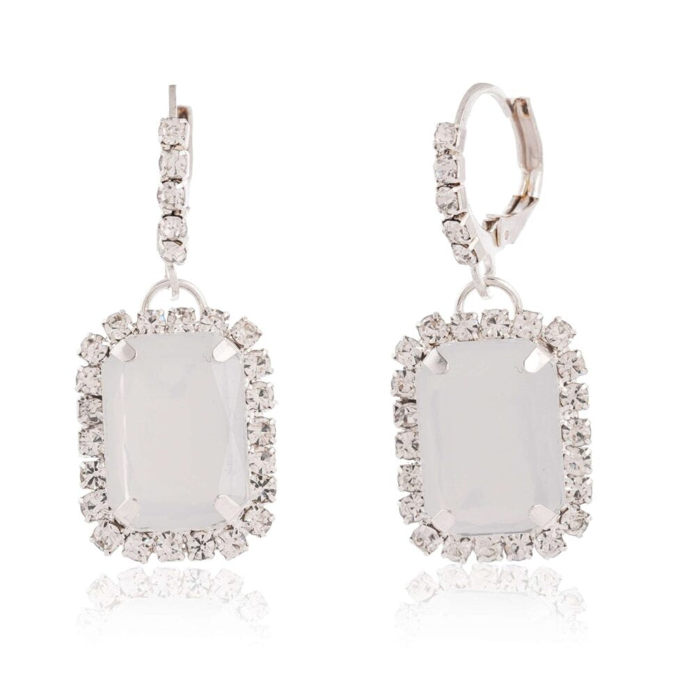 Luxury Crystal Rectangle Drop Earrings for Women – Elegant Rhinestone Dangle Jewelry, Wedding & Party Accessories
(BLACKLUXE CRAFTS) - BLACKLUXECRAFTS