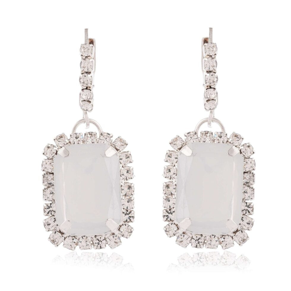 Luxury Crystal Rectangle Drop Earrings for Women – Elegant Rhinestone Dangle Jewelry, Wedding & Party Accessories
(BLACKLUXE CRAFTS) - BLACKLUXECRAFTS