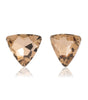 Luxury Triangle Crystal Stud Earrings for Women – Bold Statement Jewelry, Elegant Party & Evening Accessories (BLACKLUXE CRAFTS) - BLACKLUXECRAFTS