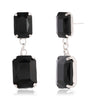 Black Crystal Double Rectangle Drop Earrings for Women – Elegant Statement Dangle Jewelry, Evening & Party Accessories
(BLACKLUXE CRAFTS) - BLACKLUXECRAFTS