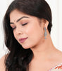 Oxidized Silver Dance Figure Earrings for Women – Ethnic Tribal Statement Jewelry, Bohemian Festival & Party Accessories (BLACKLUXE CRAFTS) - BLACKLUXECRAFTS