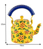 Handmade Rajasthani Hand-Painted Yellow Floral Metal Decorative Kettle – Ethnic Indian Teapot for Home, Kitchen & Café Décor
(BLACKLUXE CRAFTS) - BLACKLUXECRAFTS