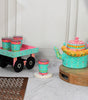 Hand-Painted Indian Tea Set with Kettle, 4 Glasses & Wooden Cart Holder – Pink & Turquoise Ethnic Kitchen & Home Décor
(BLACKLUXE CRAFTS) - BLACKLUXECRAFTS