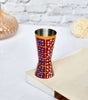 Handmade Aluminium Tumbler – Rajasthani Lacquer Painted Drinking Glass | Traditional Indian Art Cup (BLACKLUXE CRAFTS) - BLACKLUXECRAFTS