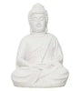 White Buddha Statue – Meditation & Zen Decor for Home, Office, Garden, Yoga & Spiritual Spaces (BLACKLUXE CRAFTS) - BLACKLUXECRAFTS