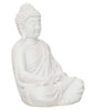 White Buddha Statue – Meditation & Zen Decor for Home, Office, Garden, Yoga & Spiritual Spaces (BLACKLUXE CRAFTS) - BLACKLUXECRAFTS