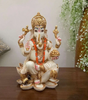 Handcrafted Lord Ganesha Idol for Home Decor, Pooja & Gifts – Resin Statue of Hindu Elephant God on Lotus
(BLACKLUXE CRAFTS) - BLACKLUXECRAFTS