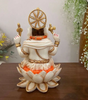 Handcrafted Lord Ganesha Idol for Home Decor, Pooja & Gifts – Resin Statue of Hindu Elephant God on Lotus
(BLACKLUXE CRAFTS) - BLACKLUXECRAFTS