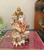 Handcrafted Four-Armed Lord Ganesha Idol with Modak Bowl – Resin Hindu Statue for Home Decor & Spiritual Gifts
(BLACKLUXE CRAFTS) - BLACKLUXECRAFTS