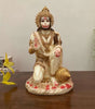 Handcrafted Lord Hanuman Idol with Gada – Resin Hindu Statue for Home Decor, Pooja & Gifts (BLACKLUXE CRAFTS) - BLACKLUXECRAFTS