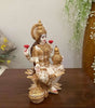 Seated Goddess Lakshmi Maa Statue – Handmade Devi Idol of Wealth & Prosperity for Home Temple, Pooja & Indian Spiritual Decor
(BLACKLUXE CRAFTS) - BLACKLUXECRAFTS