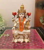 Seated Goddess Lakshmi Maa Idol – Handmade Devi Statue of Prosperity, Wealth & Good Fortune for Pooja, Temple & Home Decor
(BLACKLUXE CRAFTS) - BLACKLUXECRAFTS