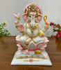 Premium Marble Lakshmi & Ganesha Idols Set – Handcrafted Hindu Deity Statues for Home Décor & Pooja (BLACKLUXE CRAFTS) - BLACKLUXECRAFTS