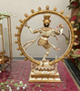 Handcrafted Marble Nataraja Idol – Lord Shiva Dancing Statue for Home Décor & Pooja (BLACKLUXE CRAFTS) - BLACKLUXECRAFTS
