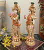 Luxury Handcrafted Radha Krishna Idol Set – Premium Hindu Statues for Home Temple & Festive Décor (BLACKLUXE CRAFTS) - BLACKLUXECRAFTS