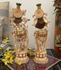 Luxury Handcrafted Radha Krishna Idol Set – Premium Hindu Statues for Home Temple & Festive Décor (BLACKLUXE CRAFTS) - BLACKLUXECRAFTS