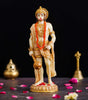 Handcrafted Lord Hanuman Idol – Resin Bajrangbali Statue for Home Temple, Office & Spiritual Gifting (BLACKLUXE CRAFTS) - BLACKLUXECRAFTS
